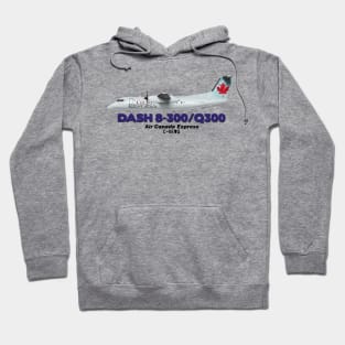 DeHavilland Canada Dash 8-300/Q300 - Air Canada Express Hoodie